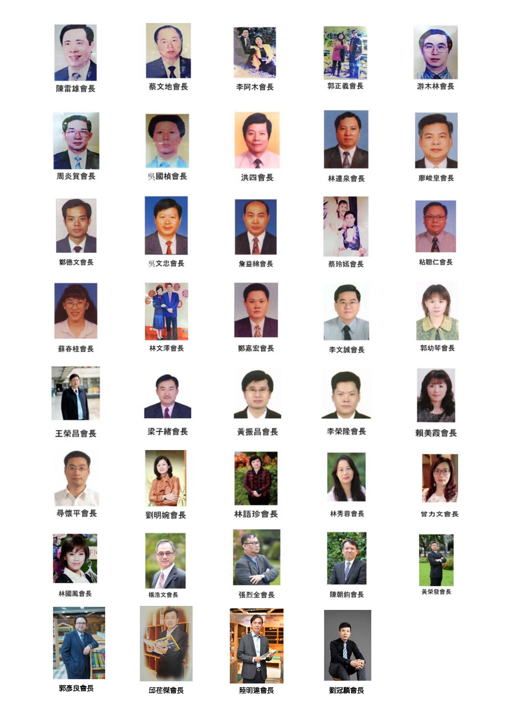 歷任家長會長